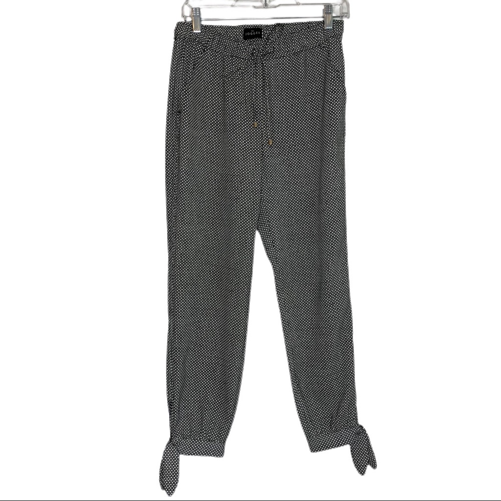 WHBM The Jogger Tie Bottom Jogger Pants size 2